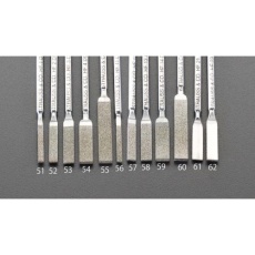 【EA826VM-58】4.2×1.3×50mm ダイヤモンド鑢(平・ショート/#200)