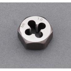 【EA829MT-4】M4 x0.7 六角ダイス(SKS)