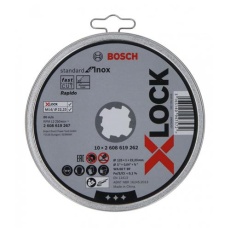 【EA843XH-53】125×1.0mm 超薄型切断砥石(10枚/ステン/×-LOCK)
