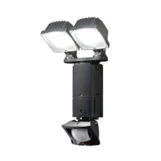 エスコ AC100V/20W ＬＥＤセンサーライト(2灯) EA864C-27A-