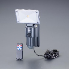 【EA864C-55】AC100V/18W LEDセンサーライト(サイレン付)