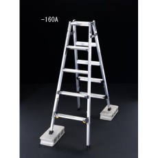【EA903AD-190A】1.87m はしご兼用脚立(ワイドステップ/伸縮脚)