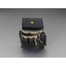 【EA925CA-8】200×100×270mm ツールポーチ(10ポケット)