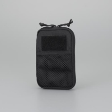 【EA925DB-24】114× 25×177mm 小物ポーチ(黒)