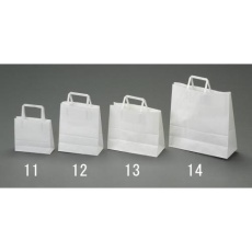 【EA927SA-14】320×115×320mm 紙袋(白無地/50枚)