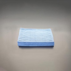 【EA929DY-1】305×305mm マイクロファイバークロス(ブルー/12枚)