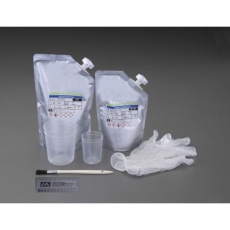 【EA934KC-12】1.0kg コンクリートひび割れ補修剤キット(夏用)