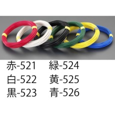 【EA940AT-523】1.6mm×100m IV電線(単線/黒)