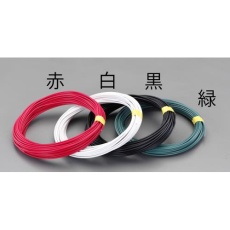 【EA940AT-543】2.0mm× 20m IV電線(単線/黒)