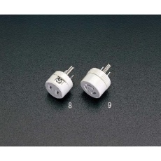 【EA940BA-9】AC125V/15A アースアダプター(接地2P)