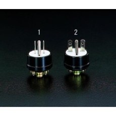 【EA940BB-1】AC125V/15A プラグ(接地2P)