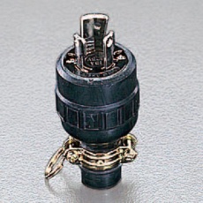 【EA940BP-1】AC125V/15A 防水型プラグ(接地2P)