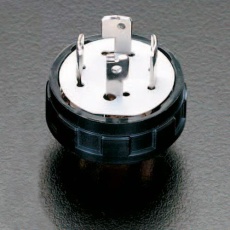 【EA940BW-4】AC250V/20A 引掛プラグ(接地3P)
