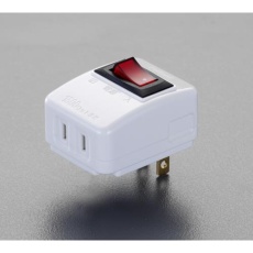 【EA940CD-41】AC125V/15A スイッチ付タップ