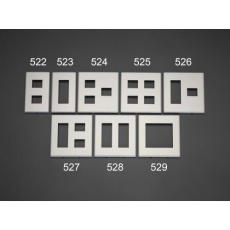 【EA940CD-522】[1連用](2コ用)コンセントプレート[メタル製]