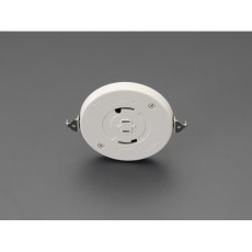【EA940CE-142】125V/6A 引掛埋込ローゼット(コンセント付)