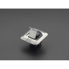 【EA940CE-512】125V/15A フロアーコンセント/角型(1口/アース付)