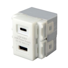【EA940CF-89】USB給電用コンセント(USB TypeA・TypeC)