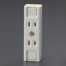 【EA940CG-141A】125V/15A 仮設用コンセント(2口)