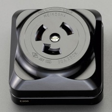 【EA940CL-28】250V/30A 引掛け露出コンセント(2P)