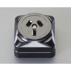 【EA940CL-8】250V/15A 角型コンセント(3P)