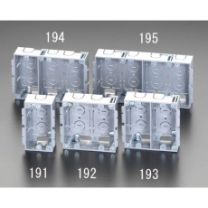 【EA940CS-191】98× 52×35mm パネルボックス(1個用)