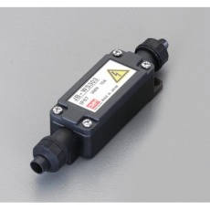 【EA940CX-3BA】3極(300V/15A)端子台付中継ボックス(黒)