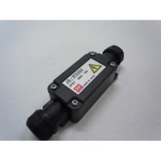 【EA940CX-4B】4極(300V/15A)端子台付中継ボックス(黒)