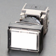 【EA940D-229】16mm用 押しボタンスイッチ(角型/LED白)