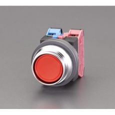【EA940D-23A】1a-1b/30mm 押しボタンスイッチ(突型フルガード/赤)