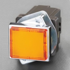【EA940DB-24A】AC100V LED表示燈(角型・橙)