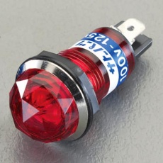 【EA940DB-62】φ15.2mm 表示灯ネオンブラケット(赤)