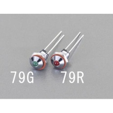 【EA940DB-79R】φ 6.1mm 表示灯LEDブラケット(赤)