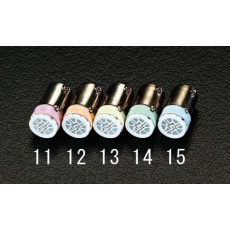 【EA940DE-13】AC/DC12V(20.5mm)LEDランプ(アンバー)