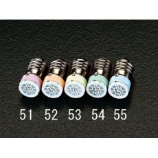 【EA940DE-52】AC/DC 6V/E10(23mm)LEDランプ(オレンジ)