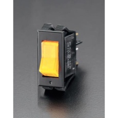 【EA940DH-2】125V/15A ロッカスイッチ(橙)