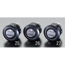 【EA940DH-26】125V/10A LEDランプロッカースイッチ(赤)