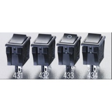 【EA940DH-434】125V/10A 2極双投/ロッカスイッチ(TV-51 適合)