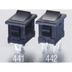 【EA940DH-442】125V/10A 2極単投/ロッカスイッチ(高容量型)