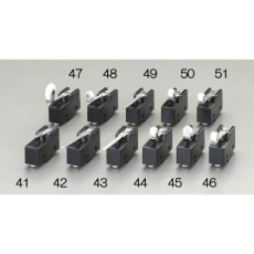【EA940DK-45】AC250V/15A マイクロスイッチ(ヒンジ・クロス・ローラ・短レバー)