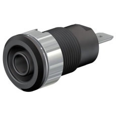【EA940DP-301】4mm セーフティソケット(黒)