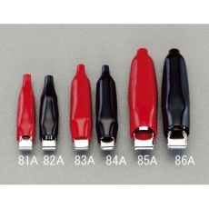 【EA940DP-86A】φ8 mm/10A 大クリップ(黒)