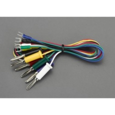 【EA940DT-51】500mm/0.3mm2 テストリード(バナナプラグ・Y形/6本)