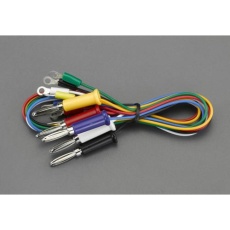 【EA940DT-71】500mm/0.3mm2テストリード(バナナプラグ・丸形/6本)