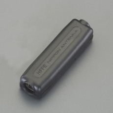 【EA940P-58】アンテナケーブル用中継プラグ(4C・5C兼用/黒)