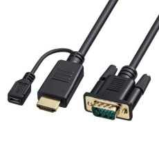 【EA940PR-13】3.0m HDMI-VGA変換アダプターケーブル
