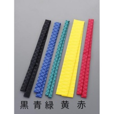 【EA944-105】φ15mm×1.0m 滑り止めグリップ(熱収縮・赤)