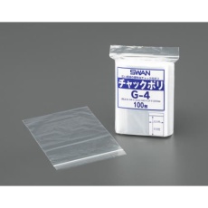 【EA944CS-54】100×140mm ポリ袋(チャック付/200枚)