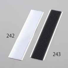【EA944MA-243】25×150mm マジックテープ(粘着付/黒)