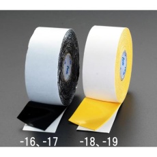 【EA944MH-17】70mm× 5m 自己融着テープ(1.0mmブチルゴム/黒)